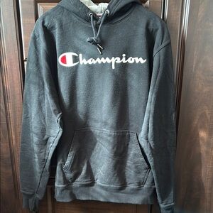 Champion Black Hoodie